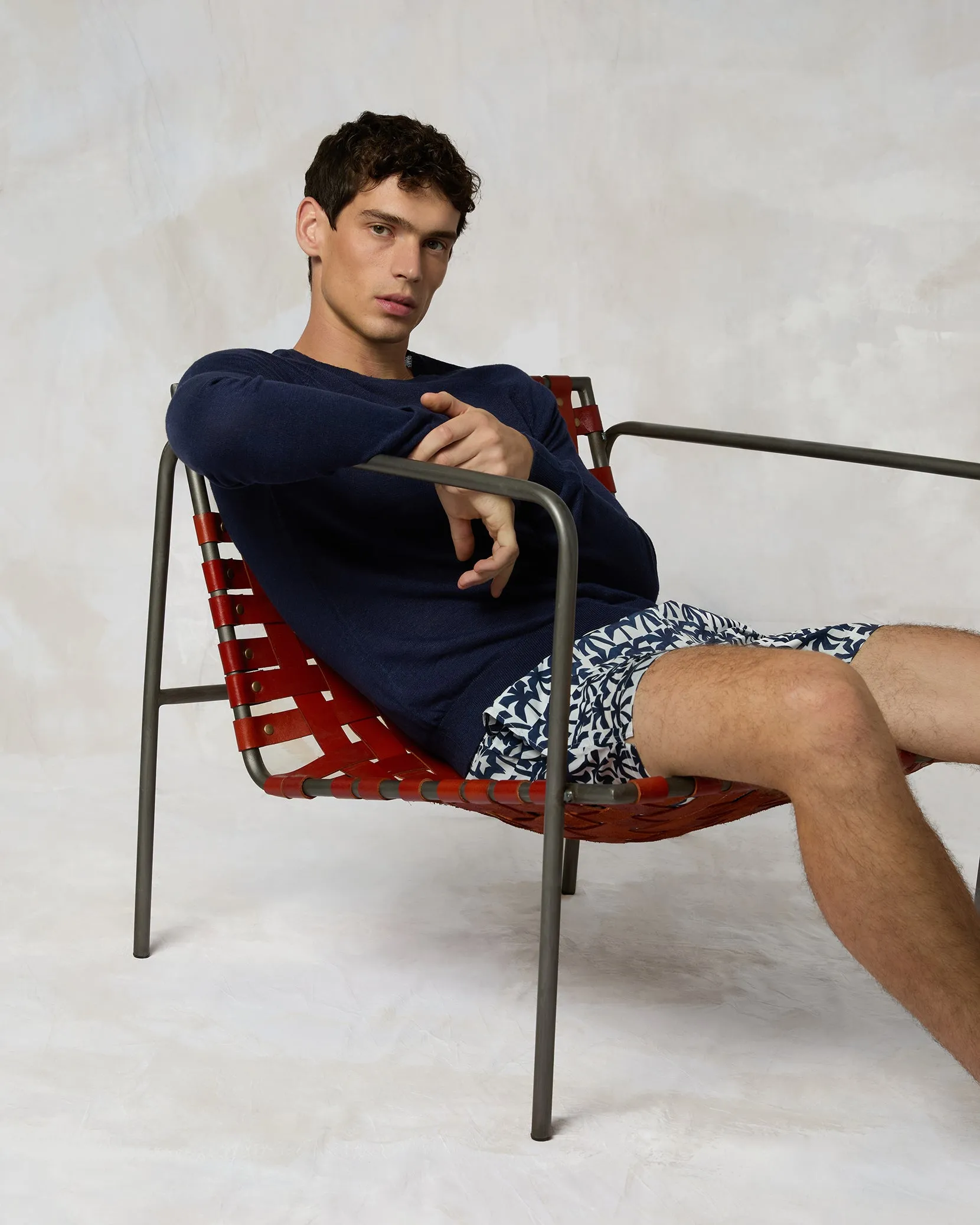 Linen Raglan Sweater sold by Onia product image thumbnail 3