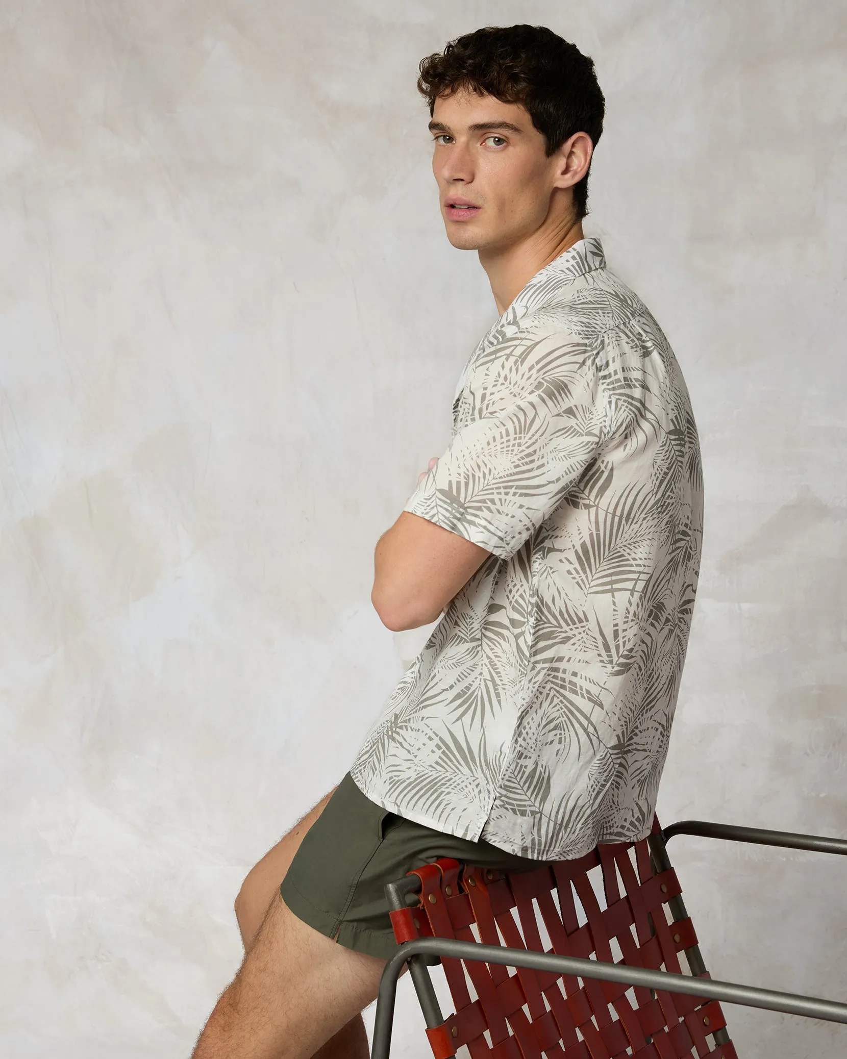 Air Linen Convertible Vacation Shirt sold by Onia product image thumbnail 3