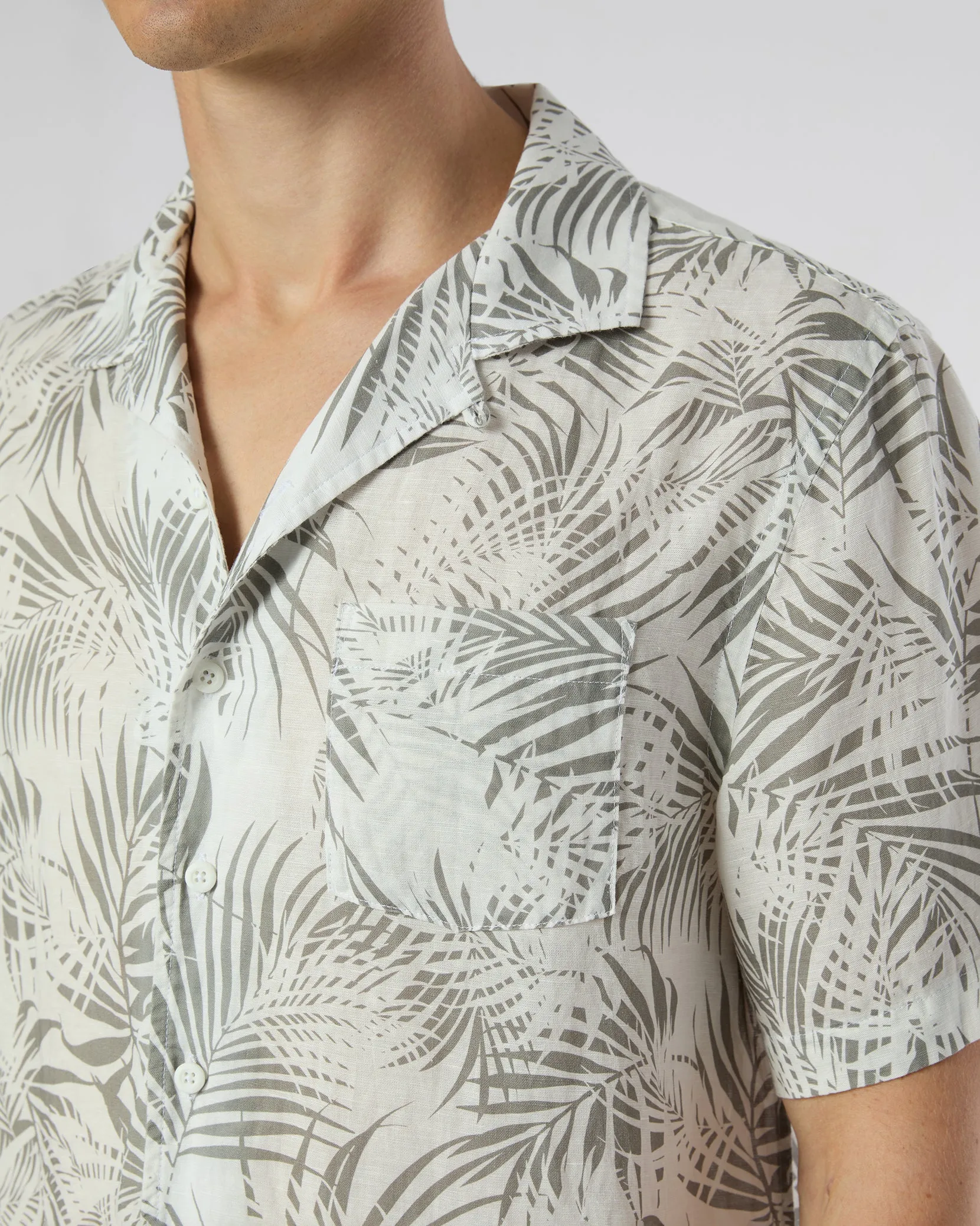 Air Linen Convertible Vacation Shirt sold by Onia product image thumbnail 5