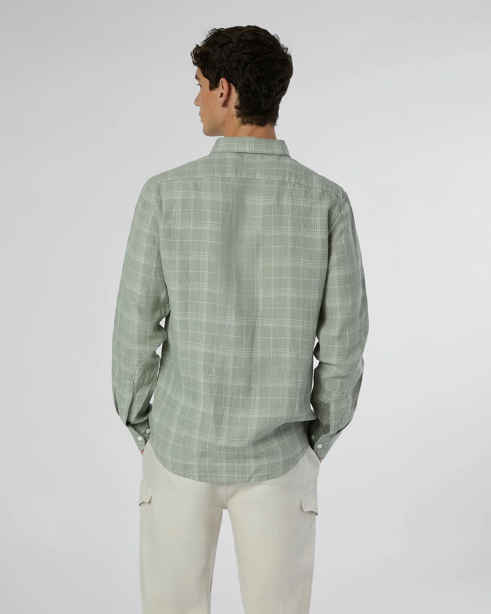 Linen Long Sleeve Shirt sold by Onia product image thumbnail 5