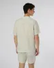 Linen Home Short Sleeve Henley Shirt sold by Onia