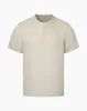 Linen Home Short Sleeve Henley Shirt sold by Onia