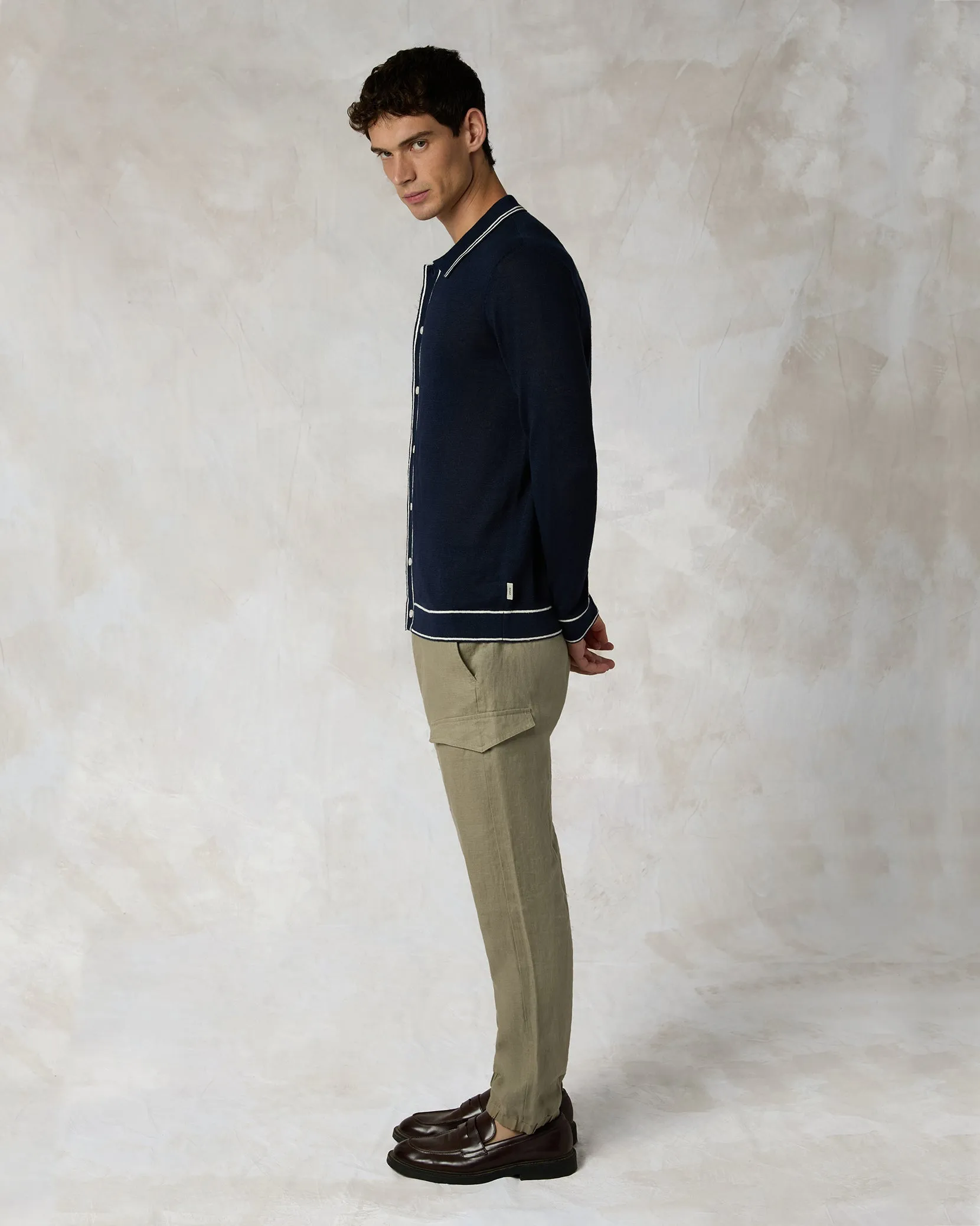 Linen Cargo Jogger sold by Onia product image thumbnail 3