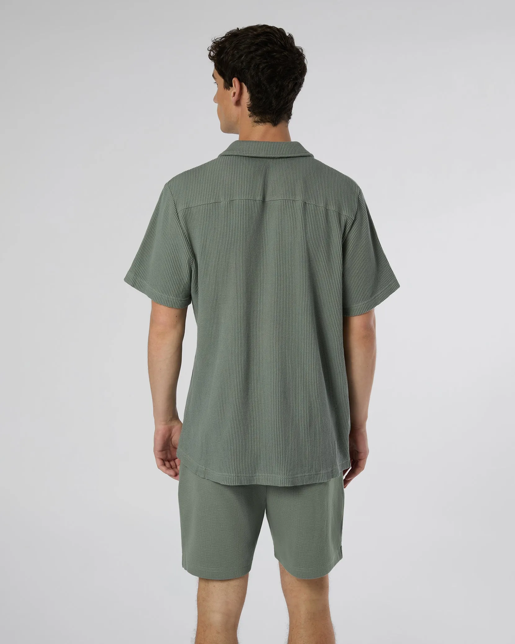 Macro Waffle Vacation Shirt sold by Onia product image thumbnail 5