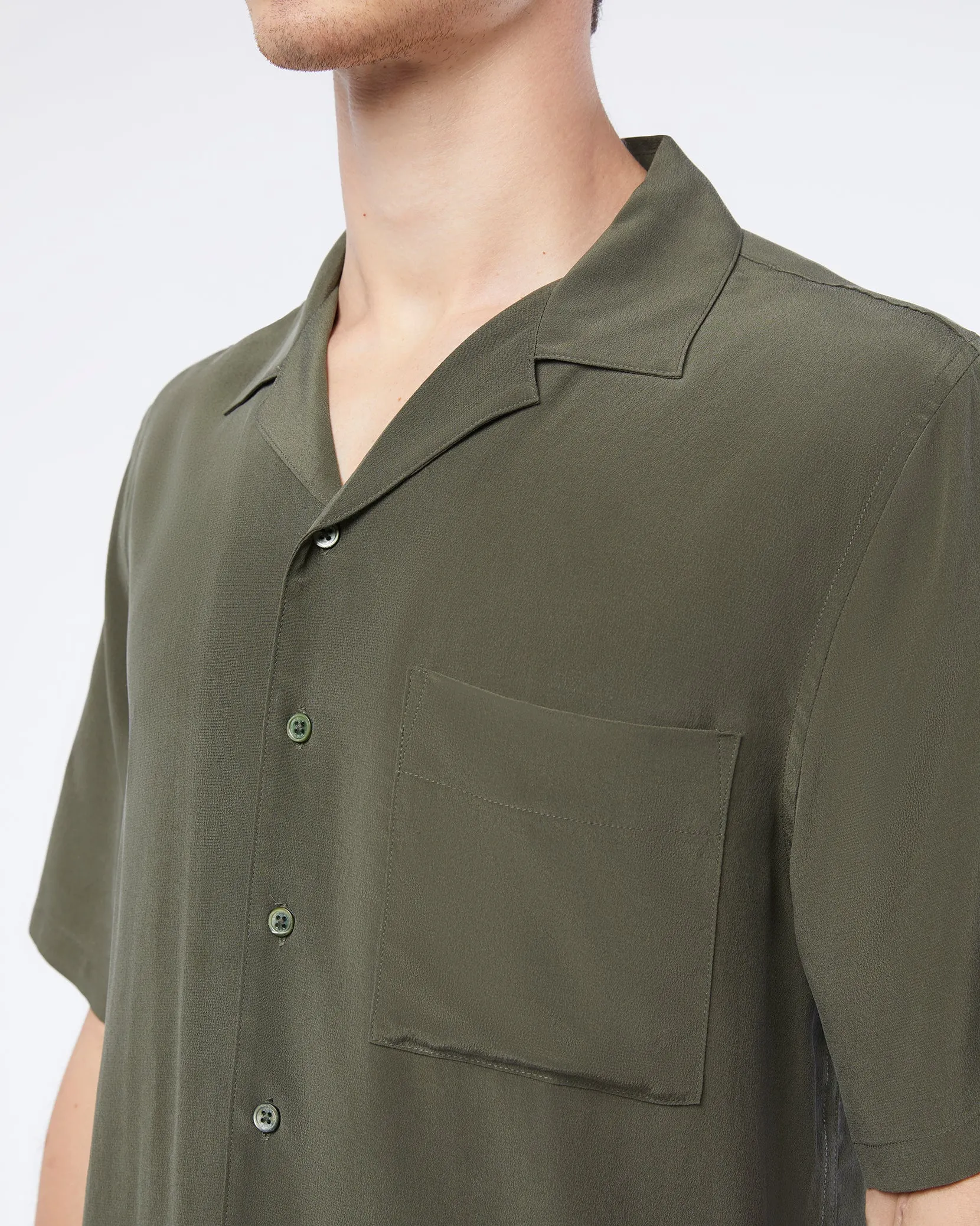 Silk Vacation Shirt sold by Onia product image thumbnail 4