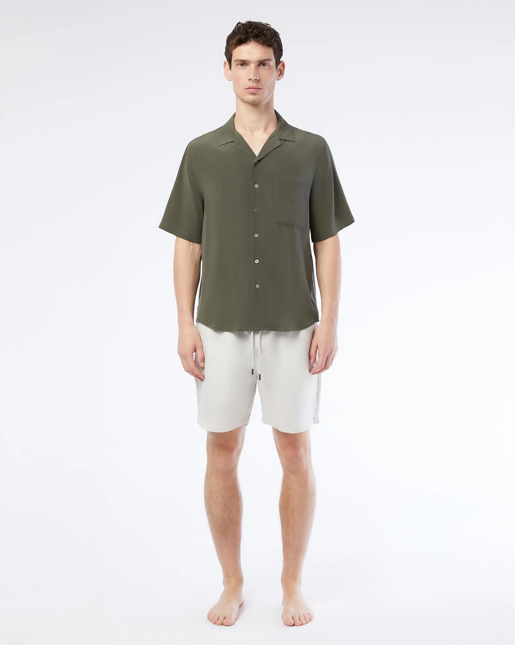 Silk Vacation Shirt sold by Onia product image thumbnail 3