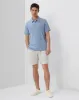 Slub Short Sleeve Polo sold by Onia