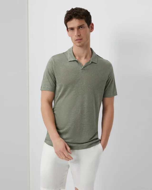 Shaun Linen Polo made by Onia