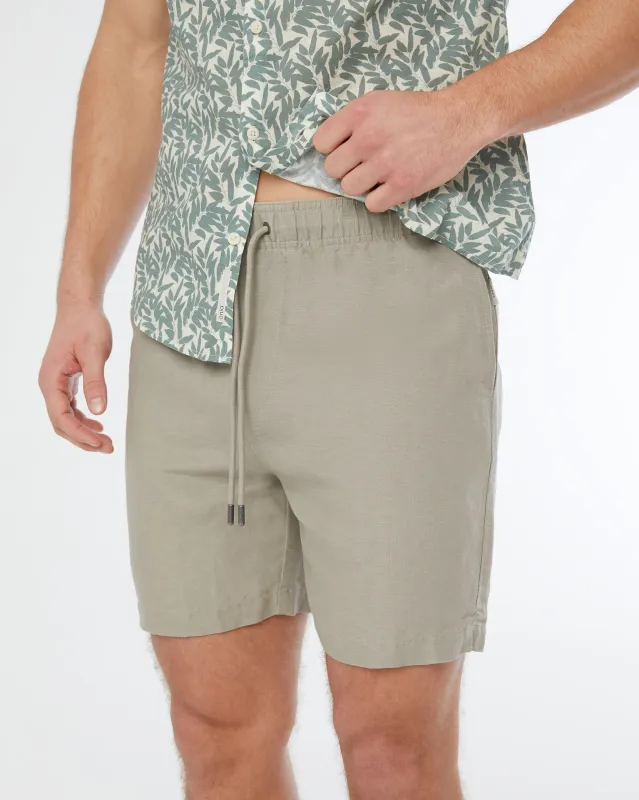 Air Linen Pull-on Short 6" sold by Onia