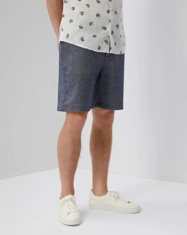 Stretch Canvas Traveler Short sold by Onia