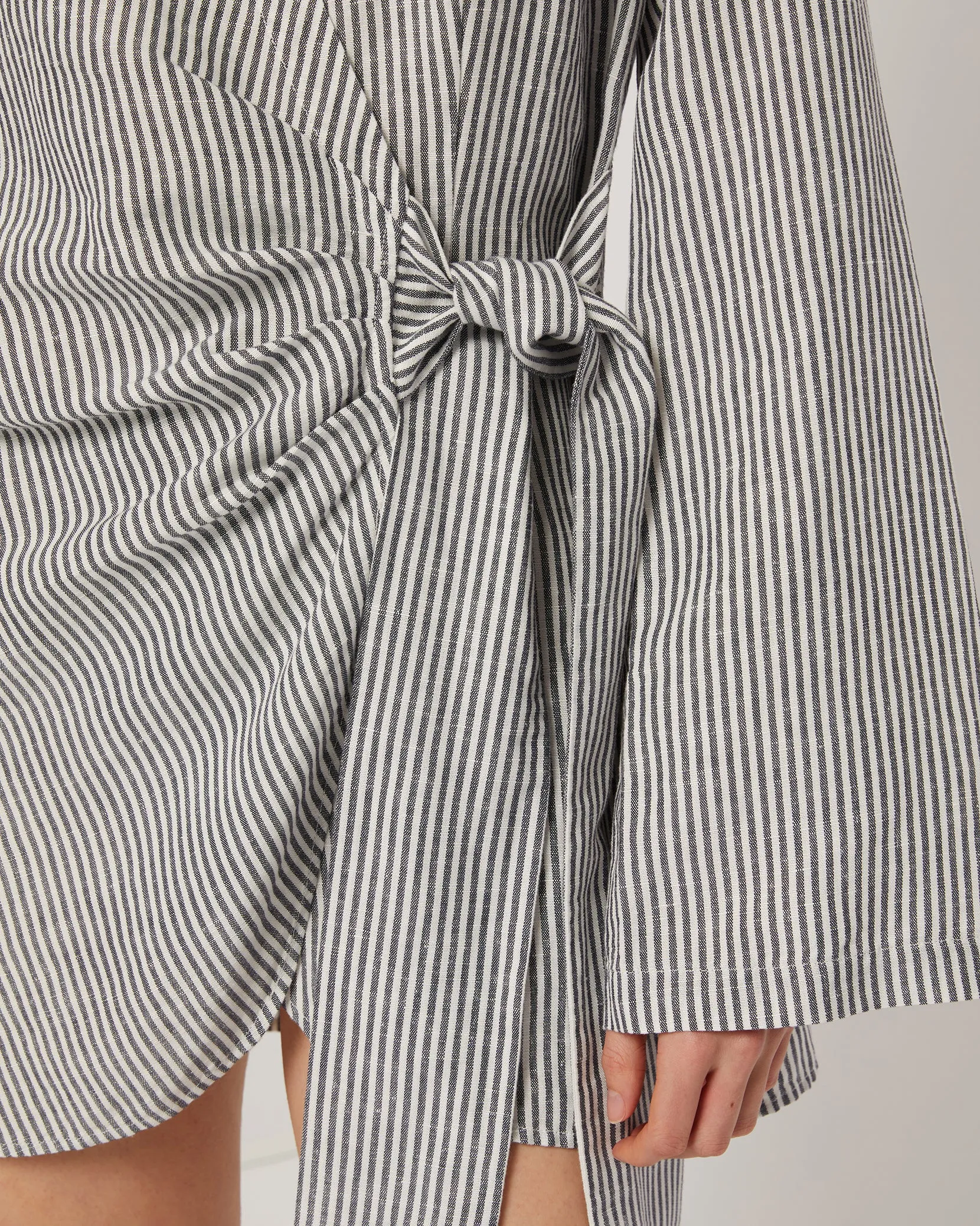 Air Linen Wrap Dress sold by Onia product image thumbnail 5