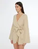 Air Linen Wrap Dress sold by Onia