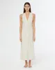 Air Linen Button Down Maxi Dress sold by Onia