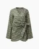 Air Linen Wrap Dress sold by Onia