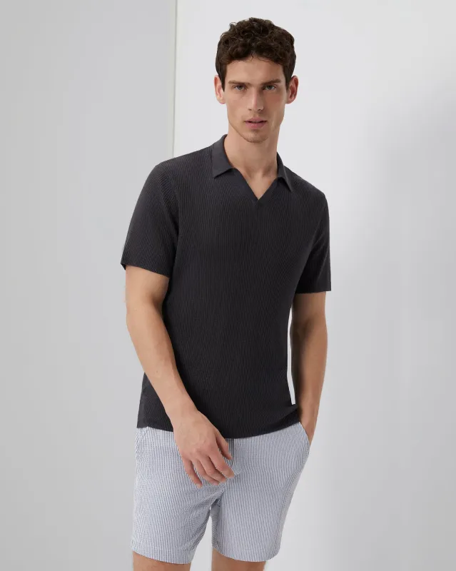 Johnny Collar Ribbed Polo made by Onia