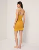 Linen Knit V-neck Mini Dress sold by Onia
