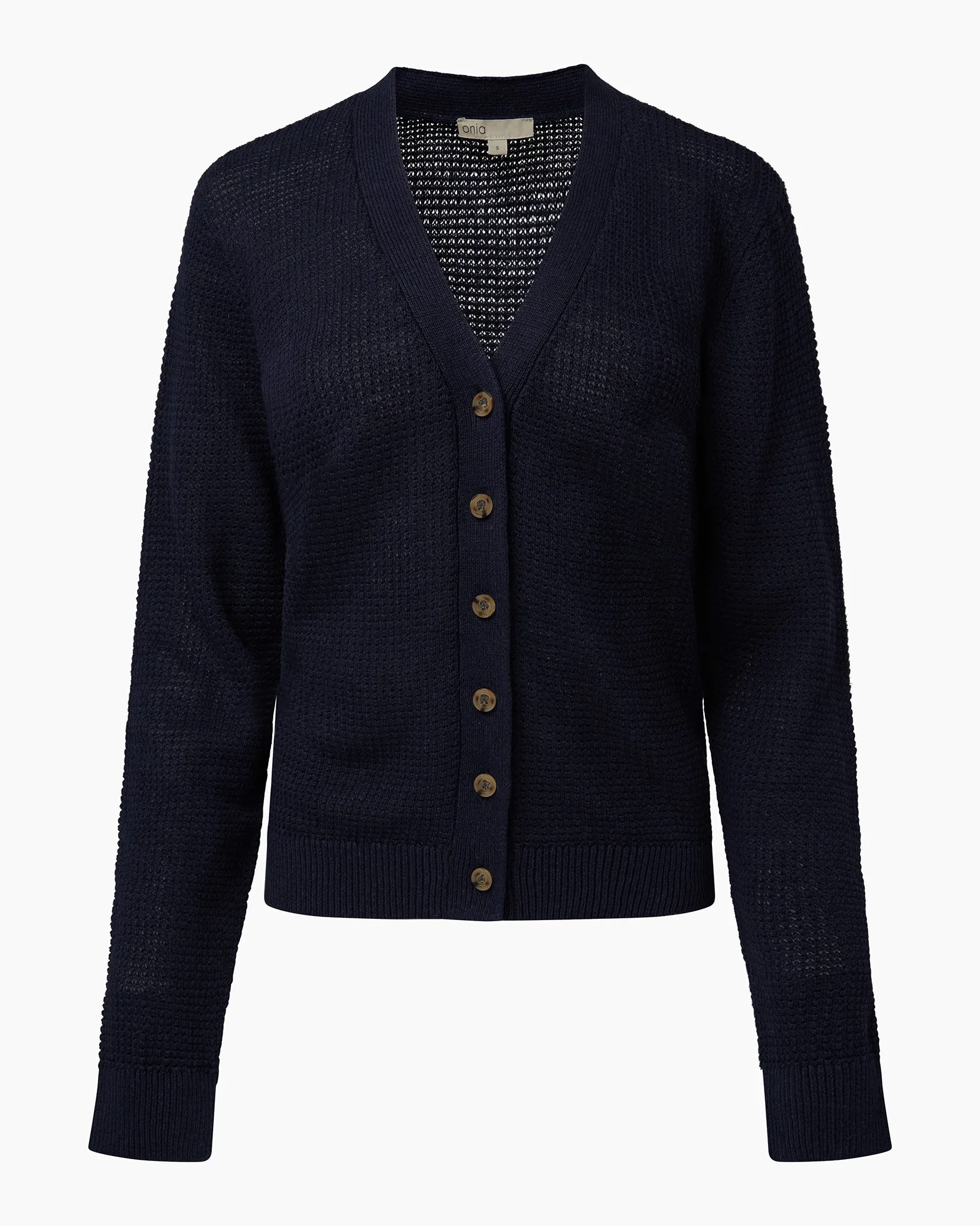 Linen Knit Cardigan sold by Onia