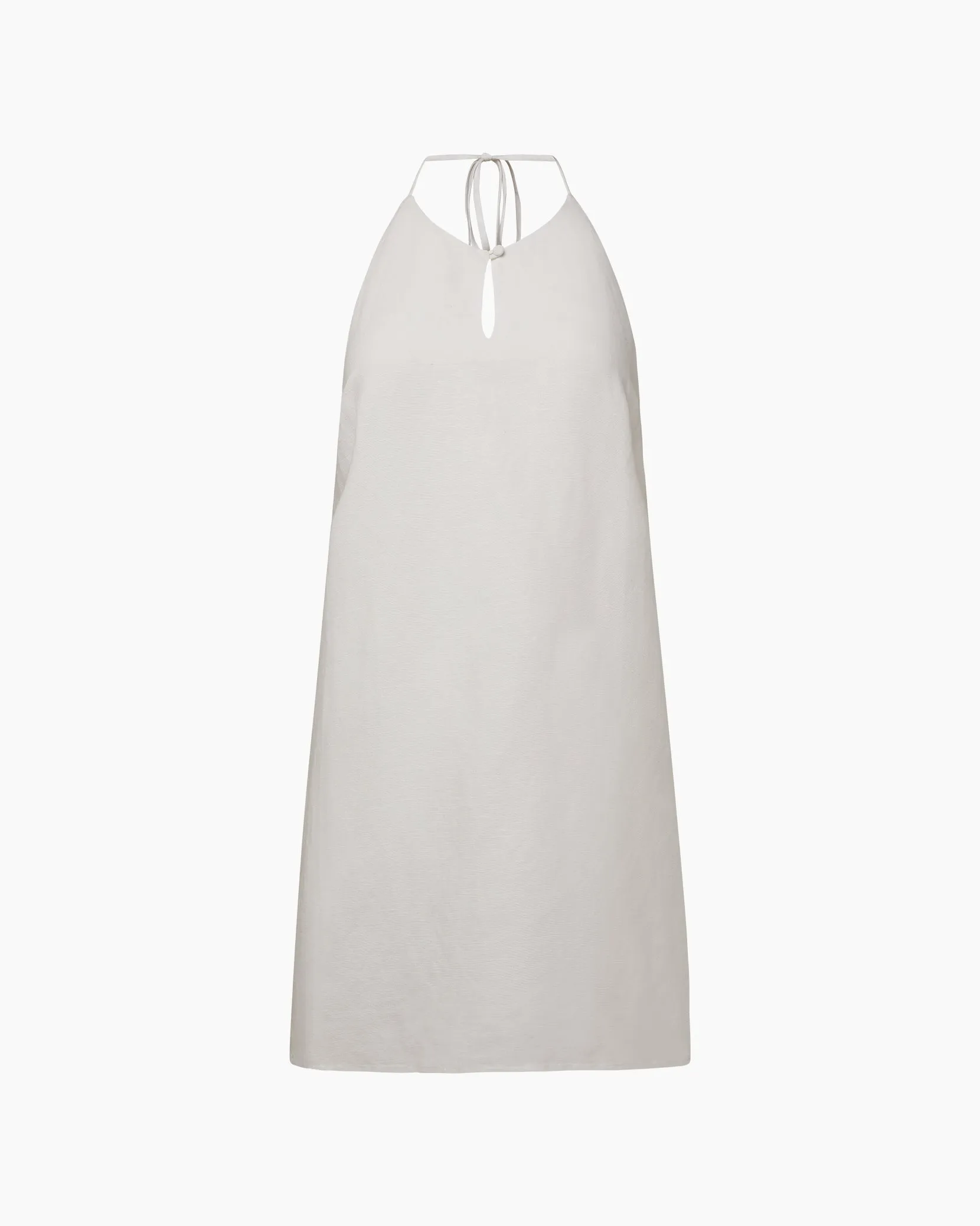 Air Linen Keyhole Halter Dress sold by Onia product image thumbnail 2