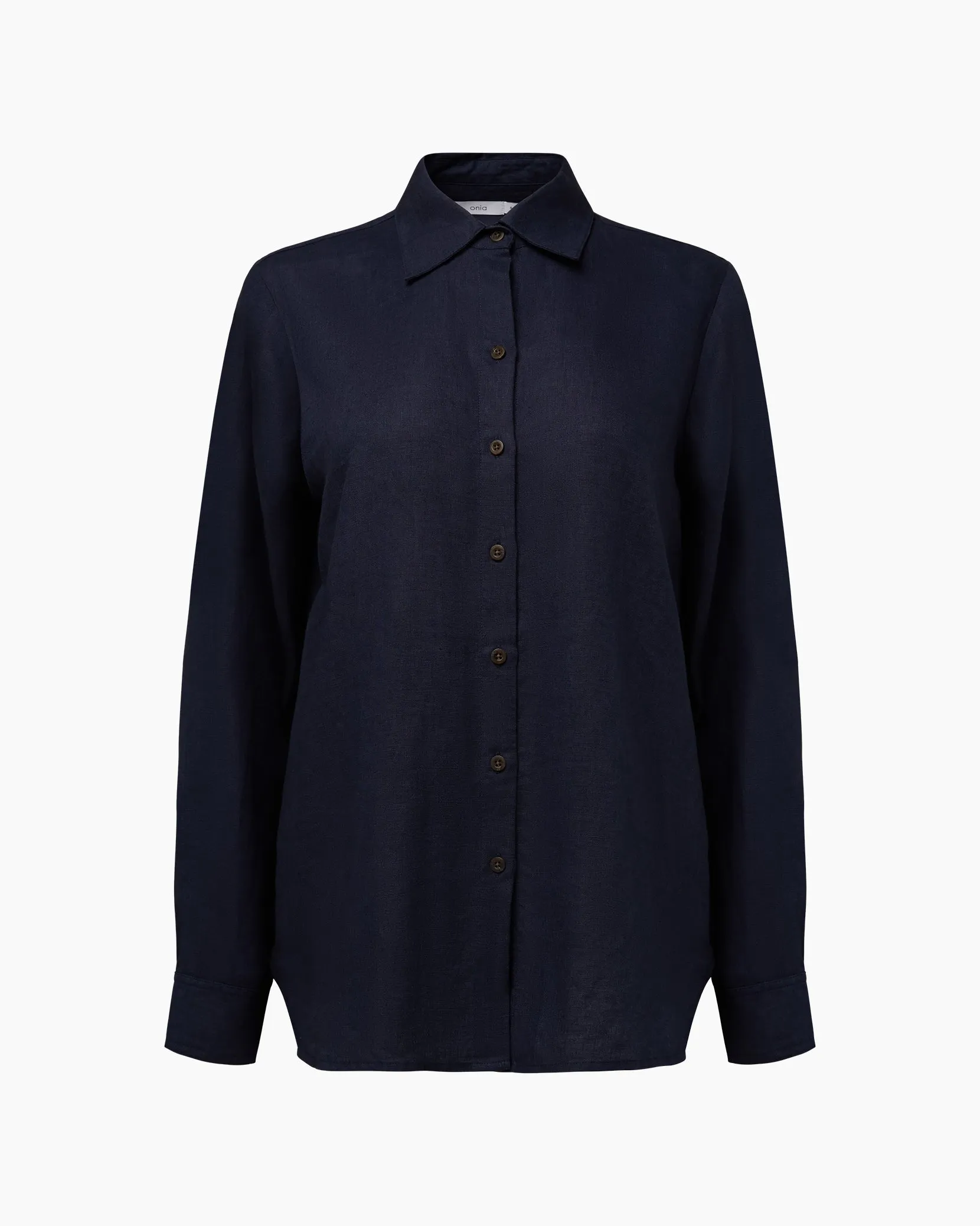 Air Linen Classic Oversized Button Down Shirt sold by Onia product image thumbnail 2