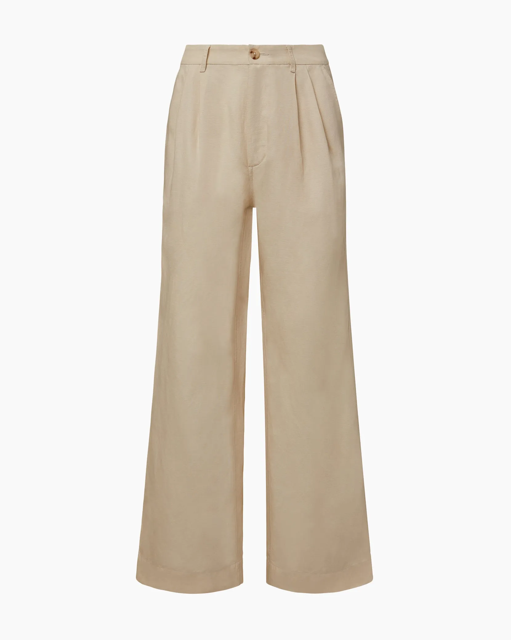 Air Linen Pleated Trouser sold by Onia product image thumbnail 2