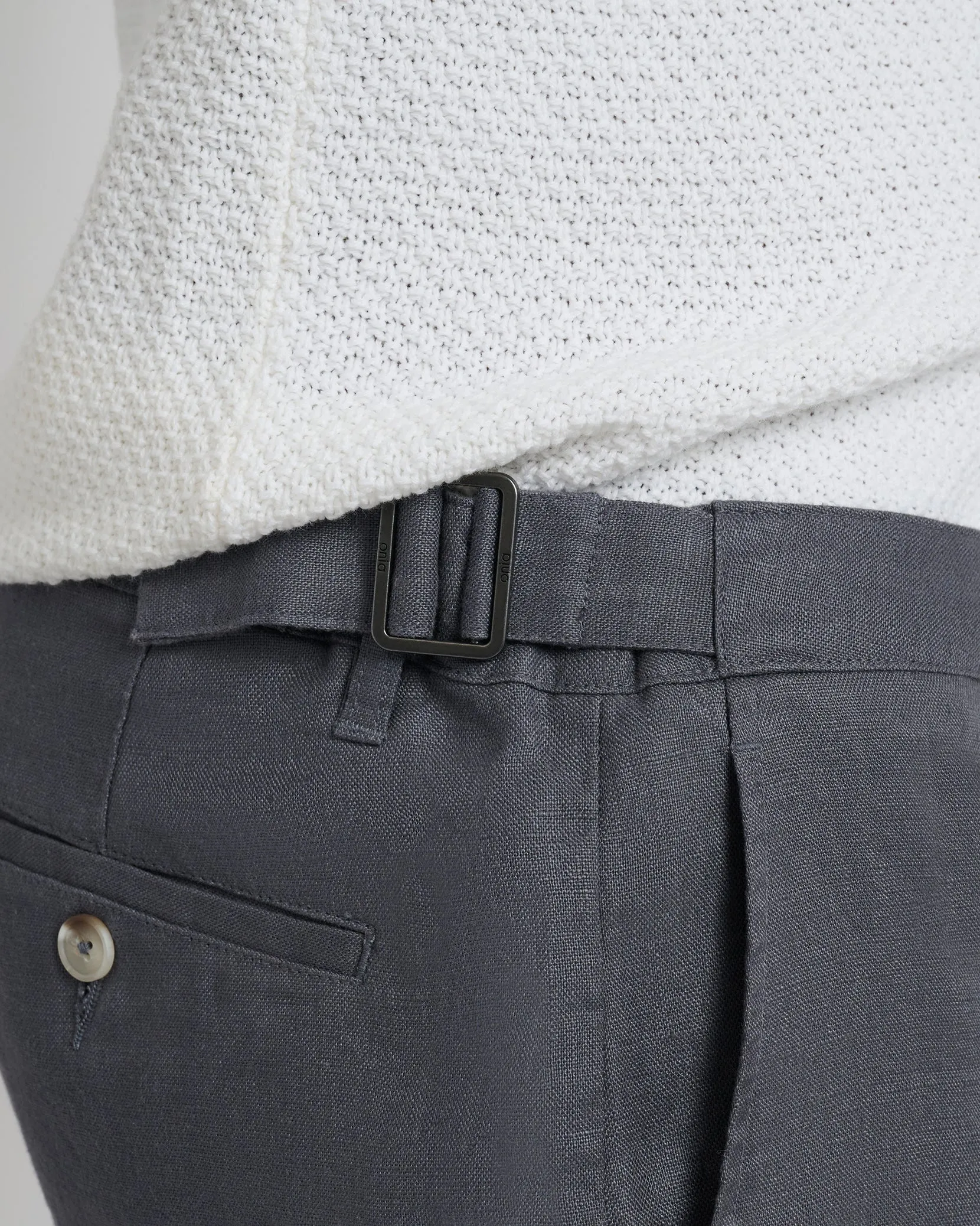 Linen Fixed-Waist Short sold by Onia product image thumbnail 4