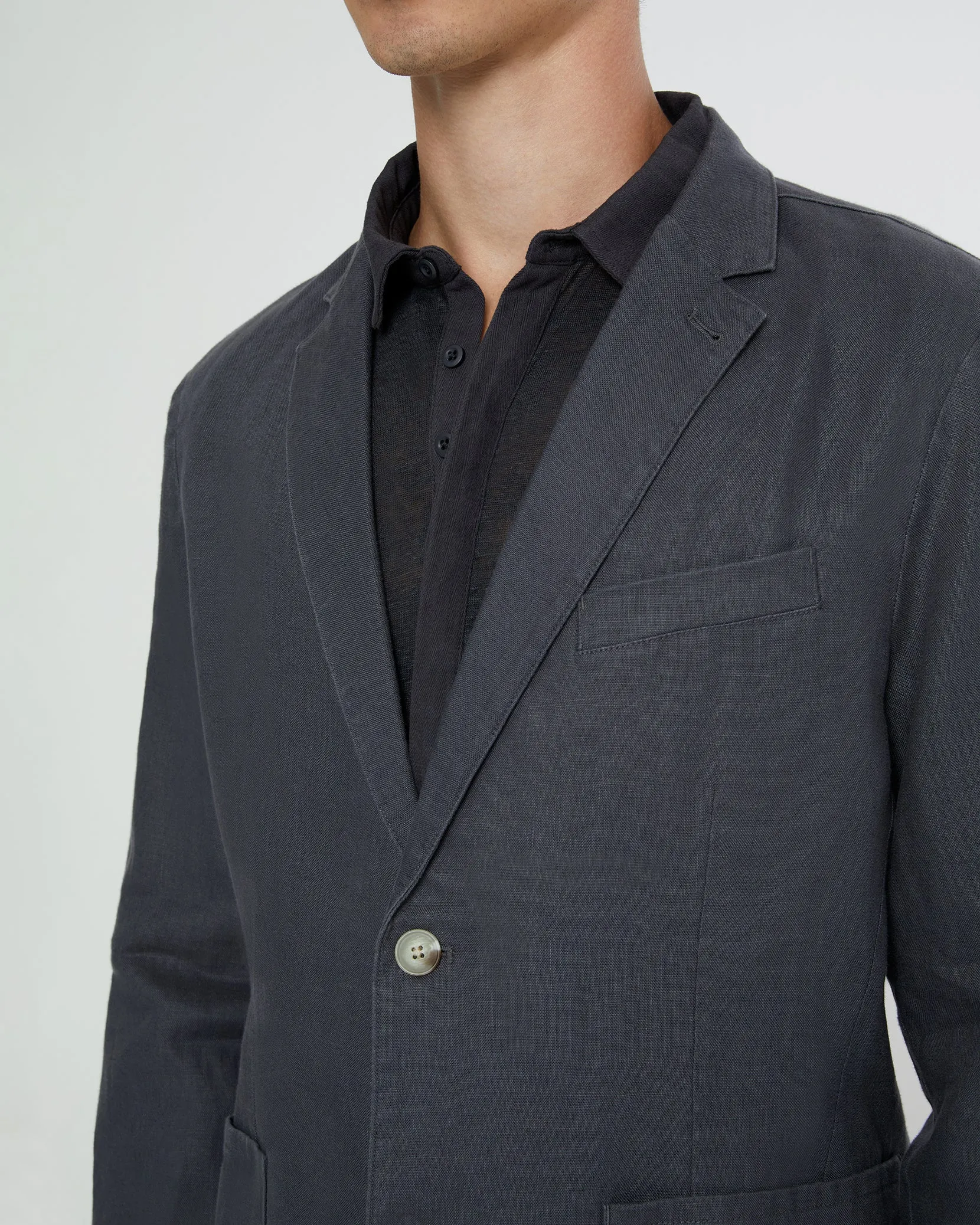 Linen Blazer sold by Onia product image thumbnail 4