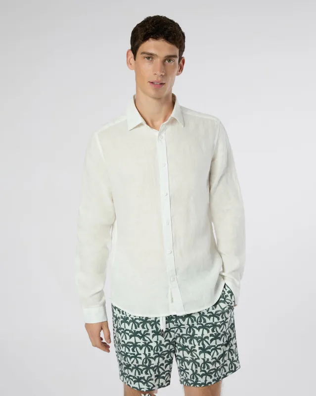Linen Slim Fit Shirt sold by Onia