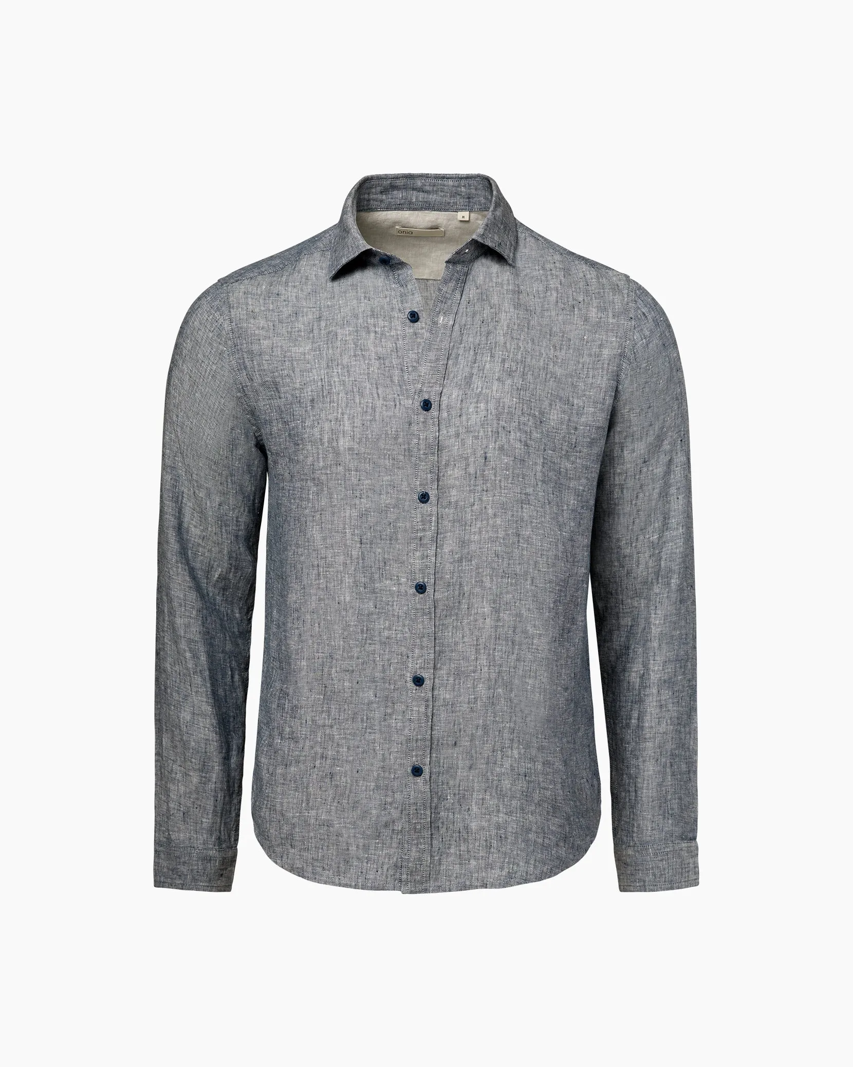 Linen Slim Fit Shirt sold by Onia product image thumbnail 2
