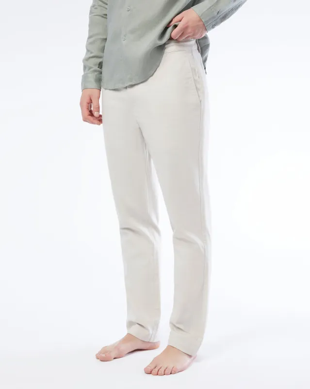 Stretch Linen Traveler Pant sold by Onia