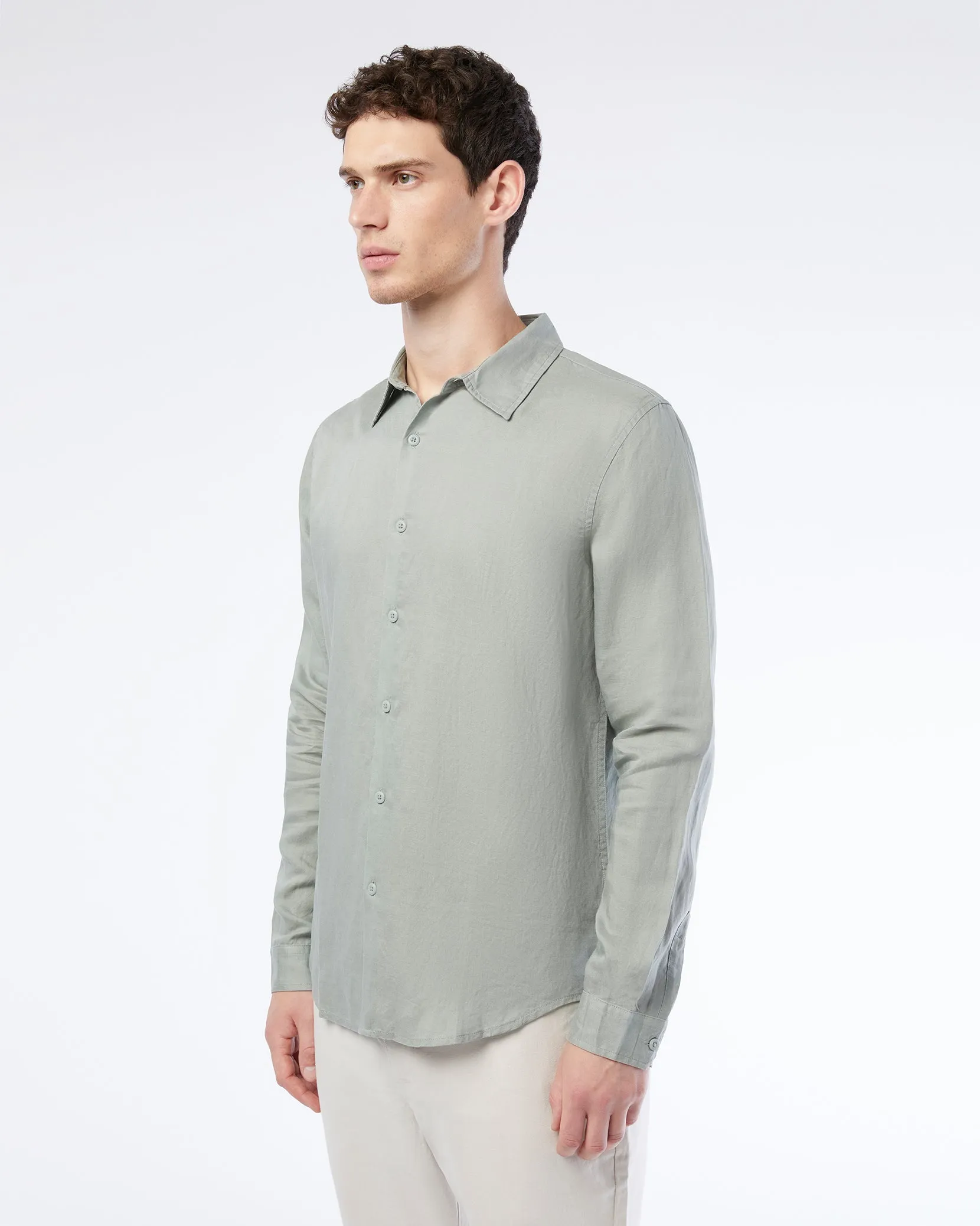 Air Linen Long Sleeve Shirt sold by Onia