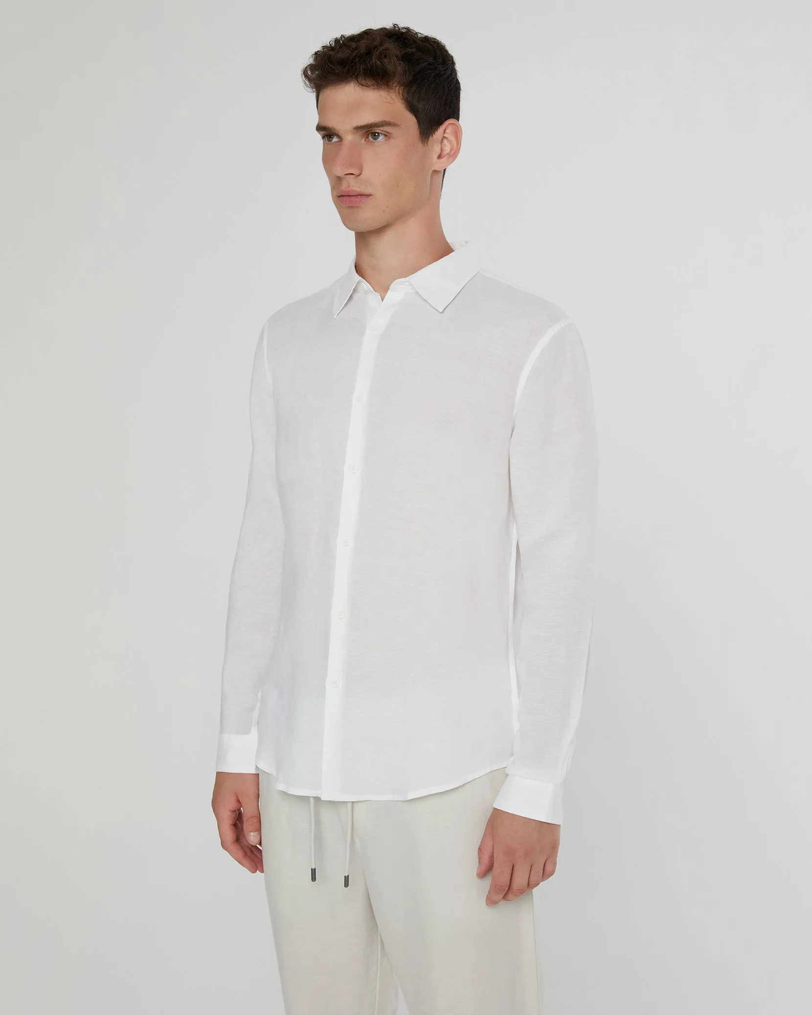 Air Linen Long Sleeve Shirt sold by Onia