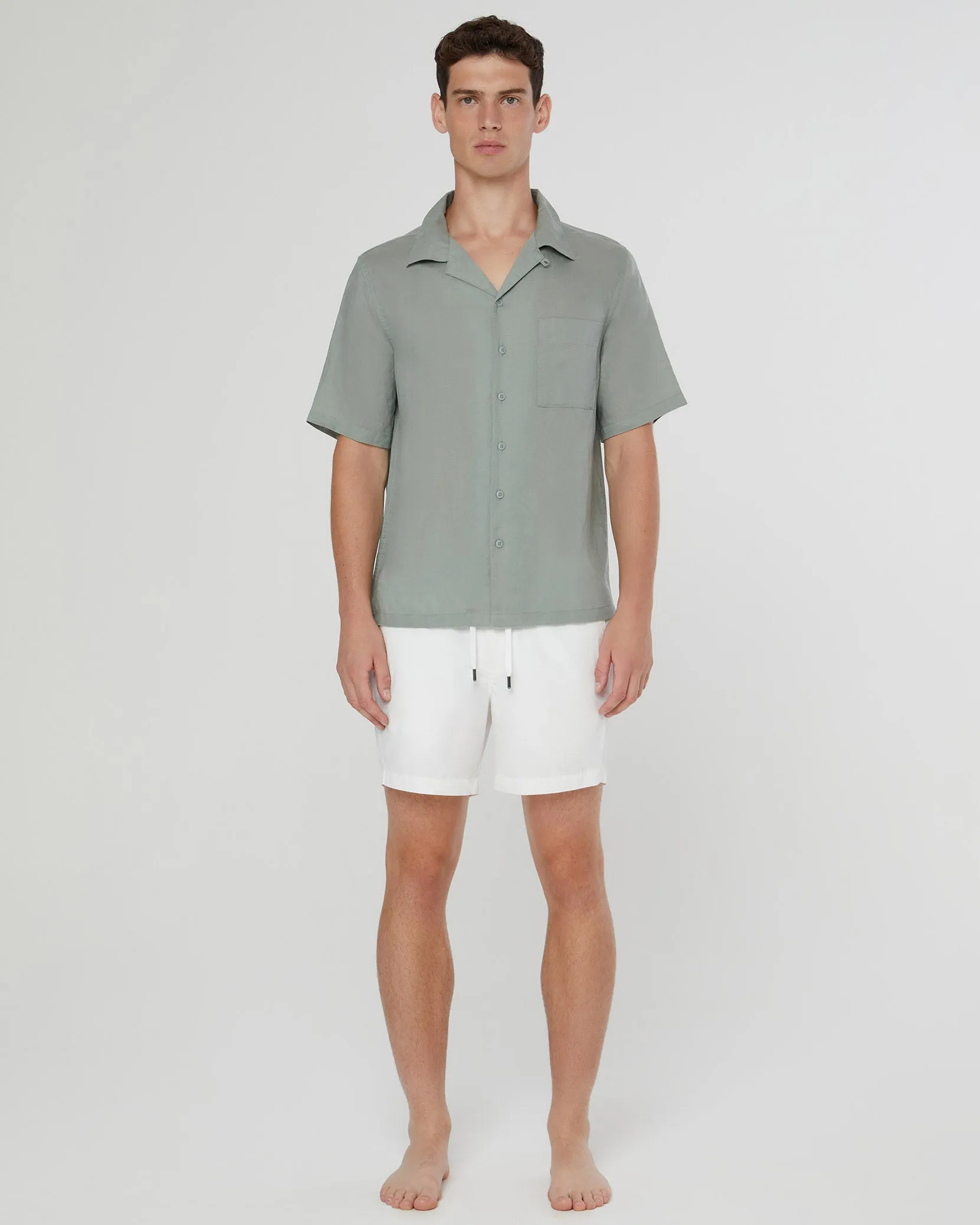 Air Linen Convertible Vacation Shirt sold by Onia product image thumbnail 3