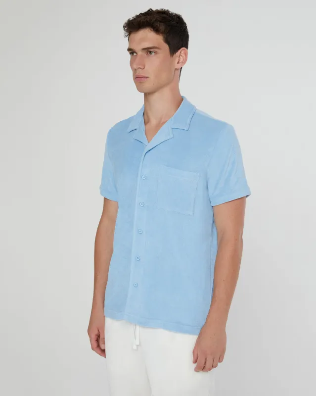 Towel Terry Camp Shirt sold by Onia