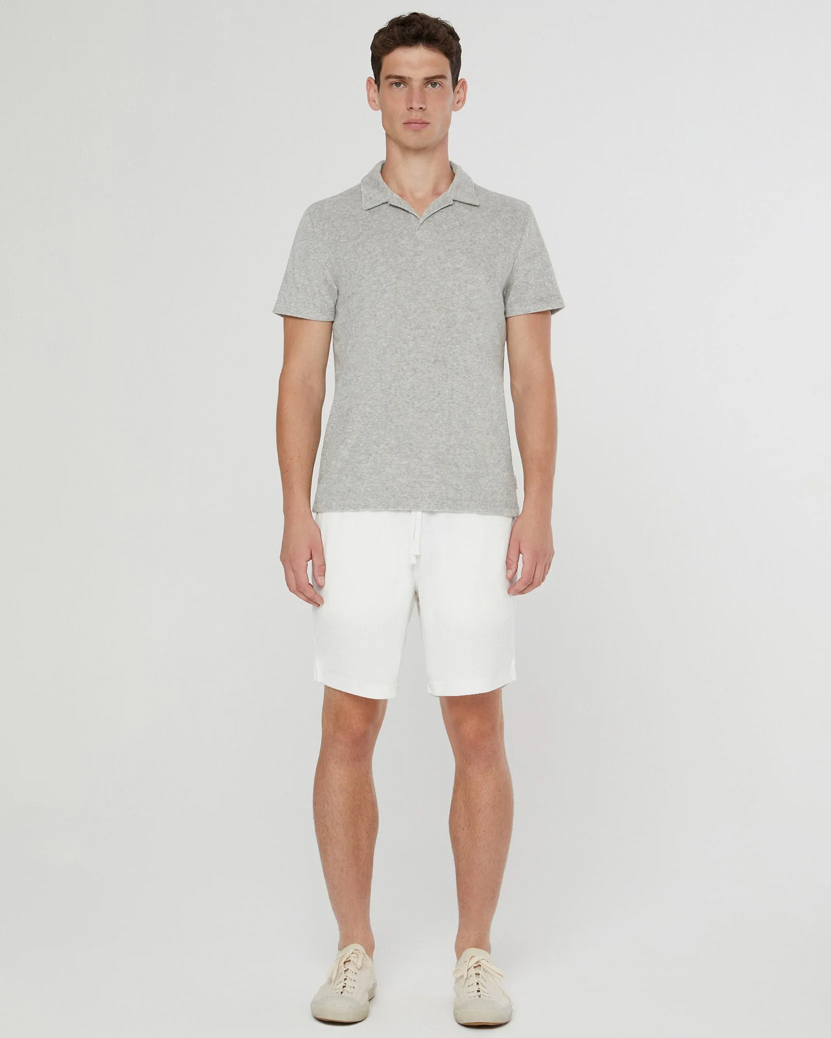 Towel Terry Johnny Collar Polo sold by Onia product image thumbnail 3