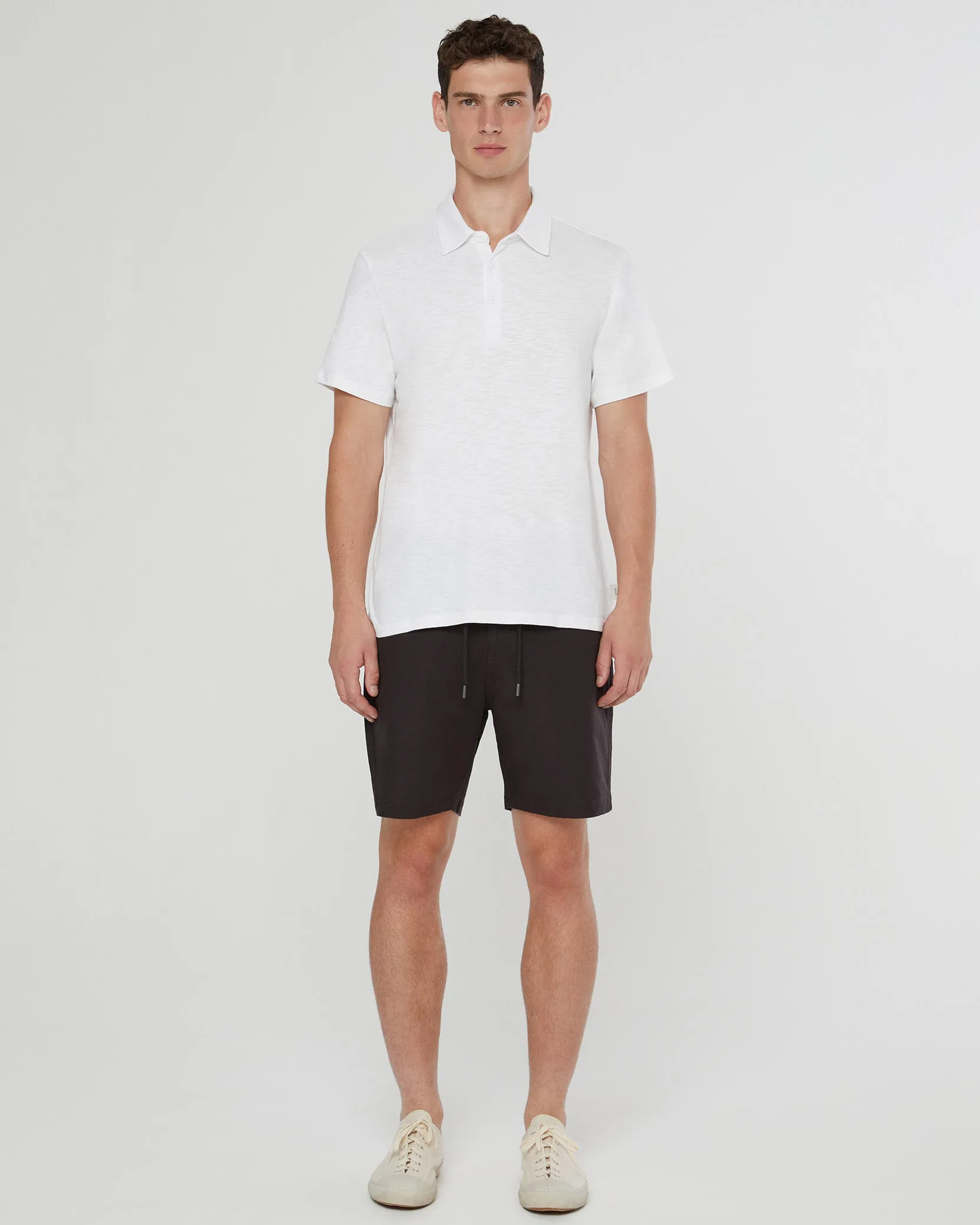 Slub Short Sleeve Polo sold by Onia product image thumbnail 3