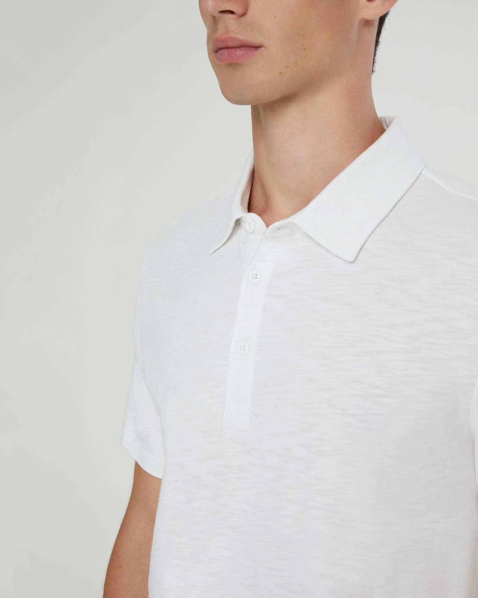 Slub Short Sleeve Polo sold by Onia product image thumbnail 4