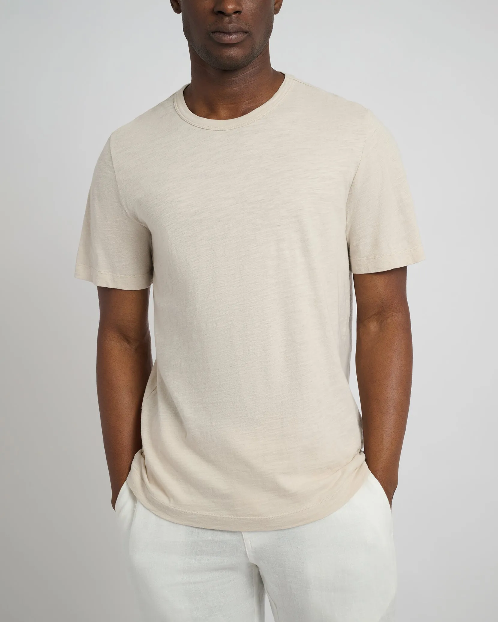 Slub Tee sold by Onia product image thumbnail 4