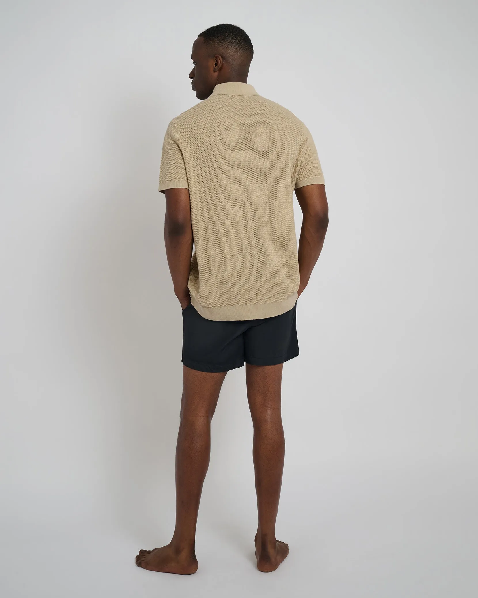 Cotton Textured Knit Polo sold by Onia product image thumbnail 5