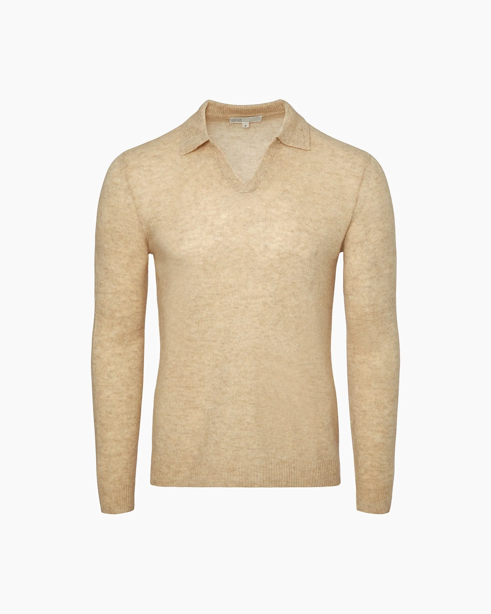 Featherweight Cashmere Sweater Polo sold by Onia product image thumbnail 2