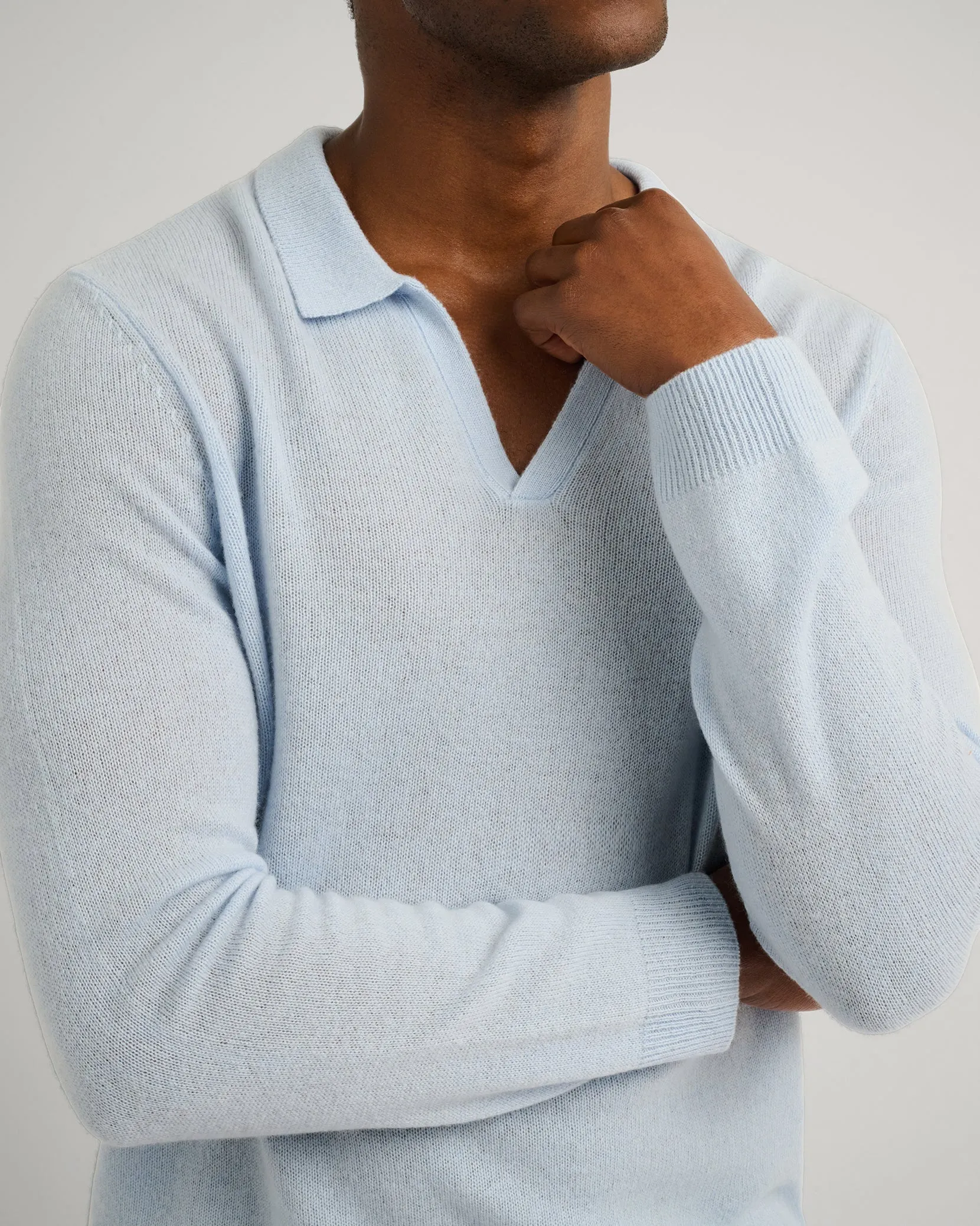Featherweight Cashmere Sweater Polo sold by Onia product image thumbnail 4
