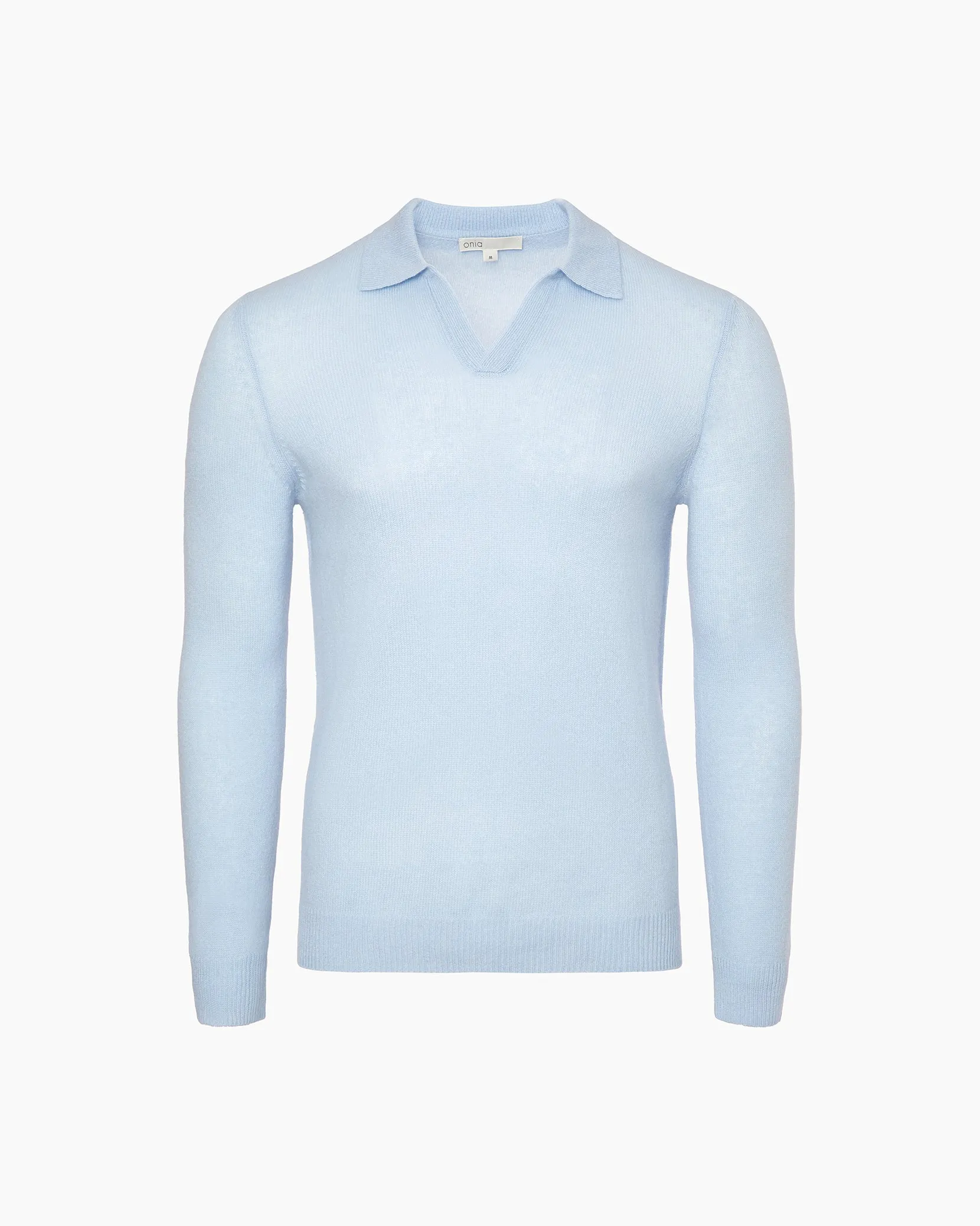 Featherweight Cashmere Sweater Polo sold by Onia product image thumbnail 2