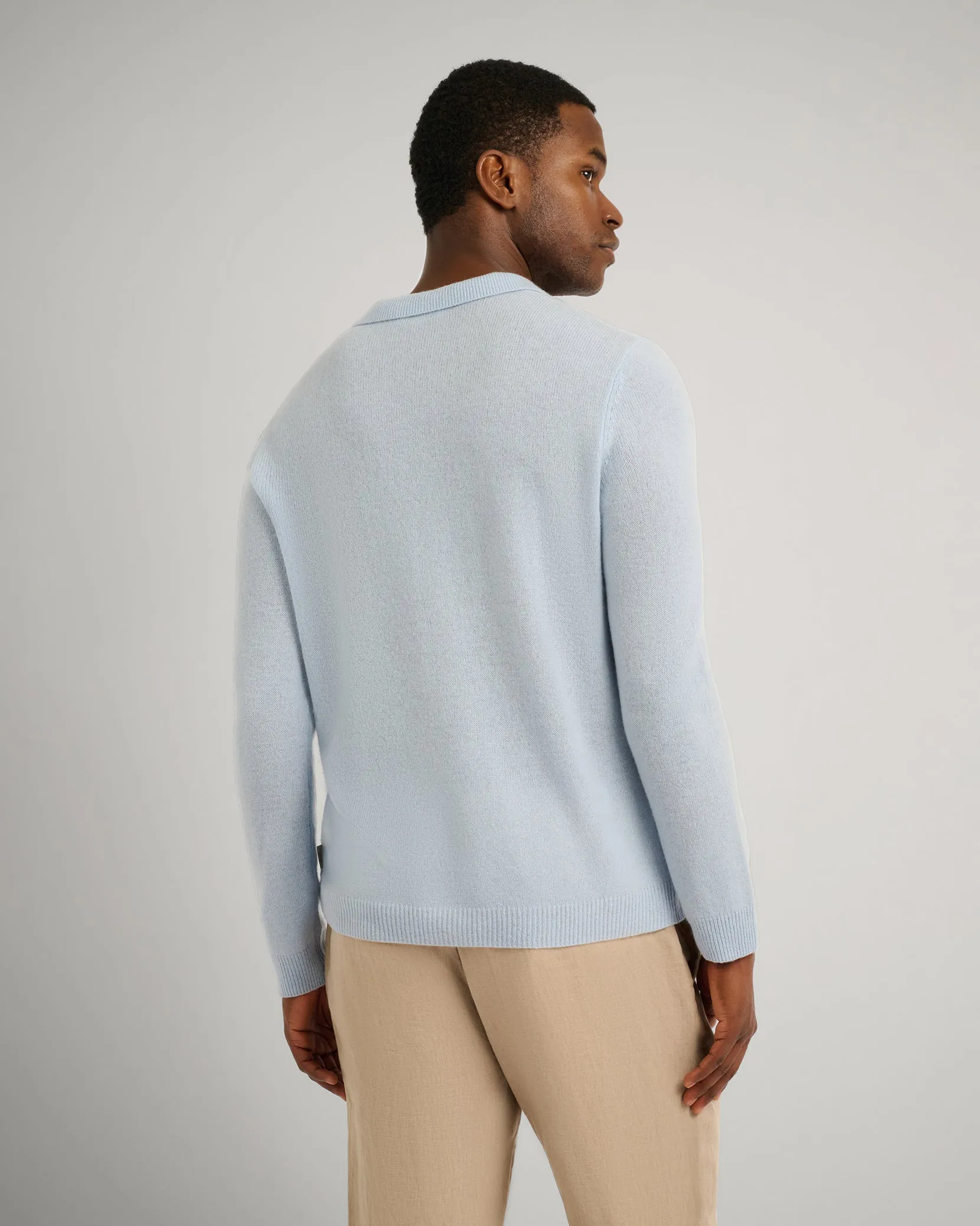 Featherweight Cashmere Sweater Polo sold by Onia product image thumbnail 5
