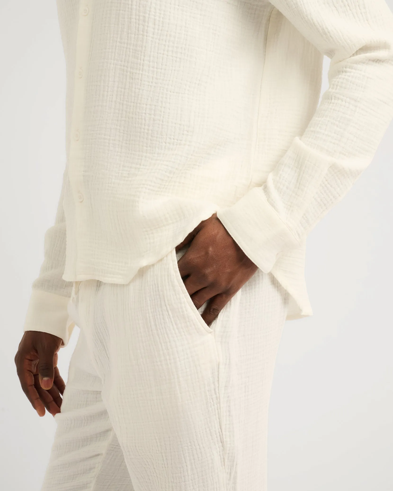 Cotton Gauze Pull-on Pant sold by Onia product image thumbnail 4