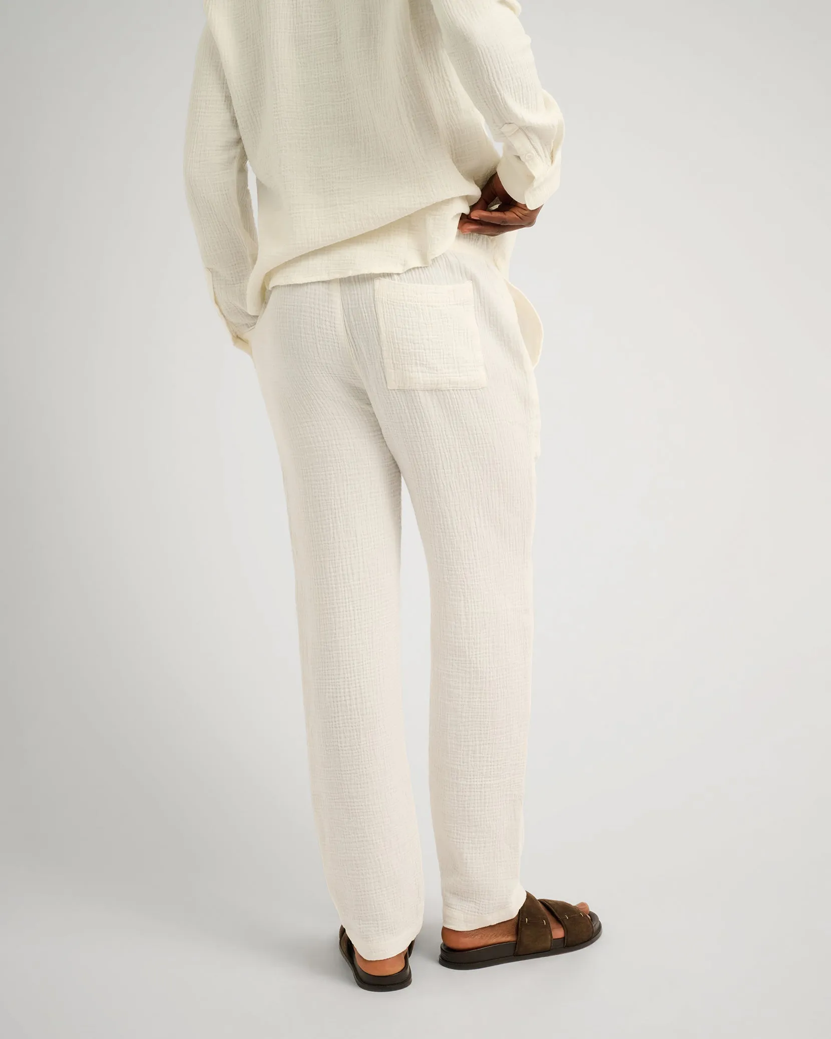 Cotton Gauze Pull-on Pant sold by Onia product image thumbnail 5