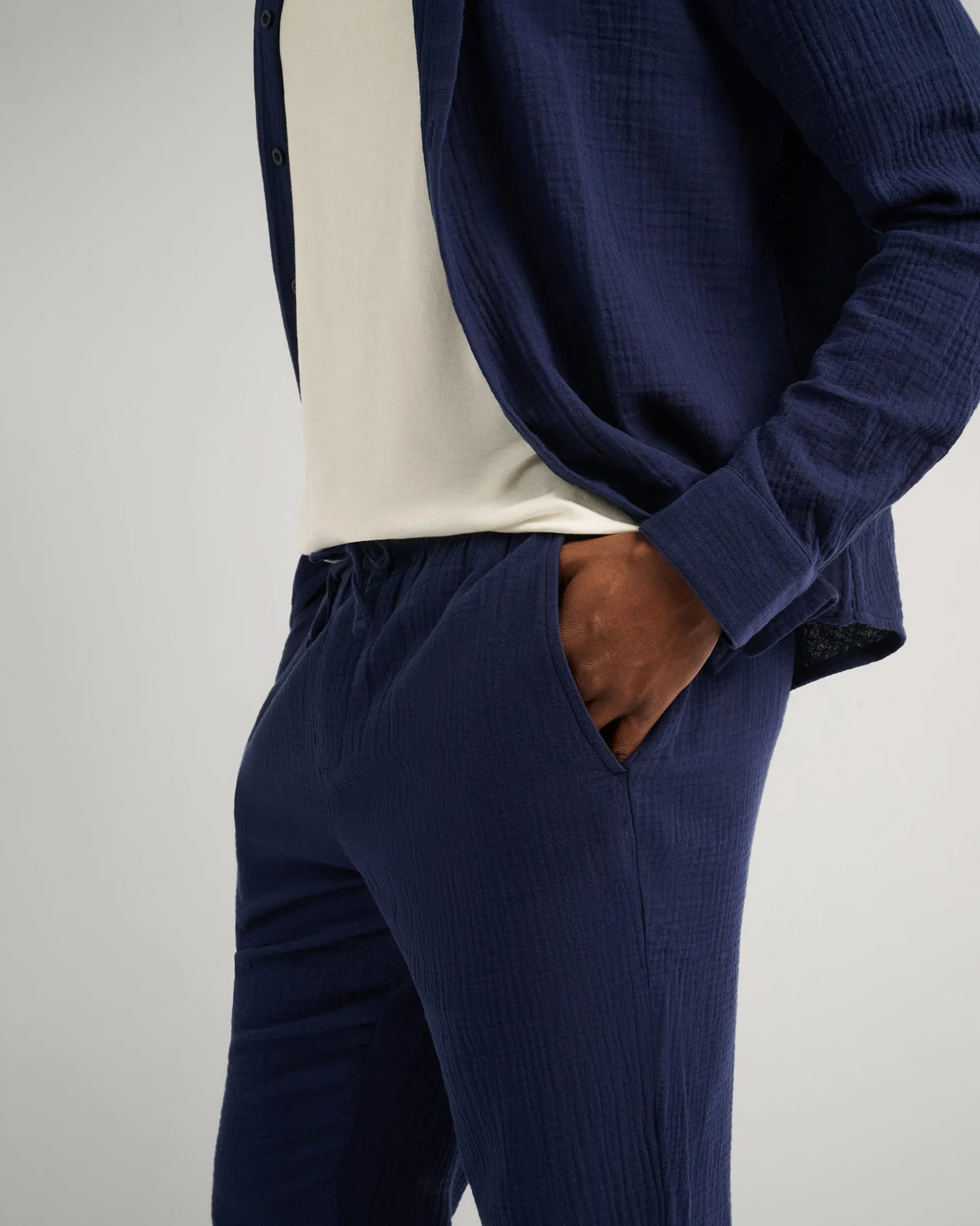 Cotton Gauze Pull-on Pant sold by Onia product image thumbnail 4