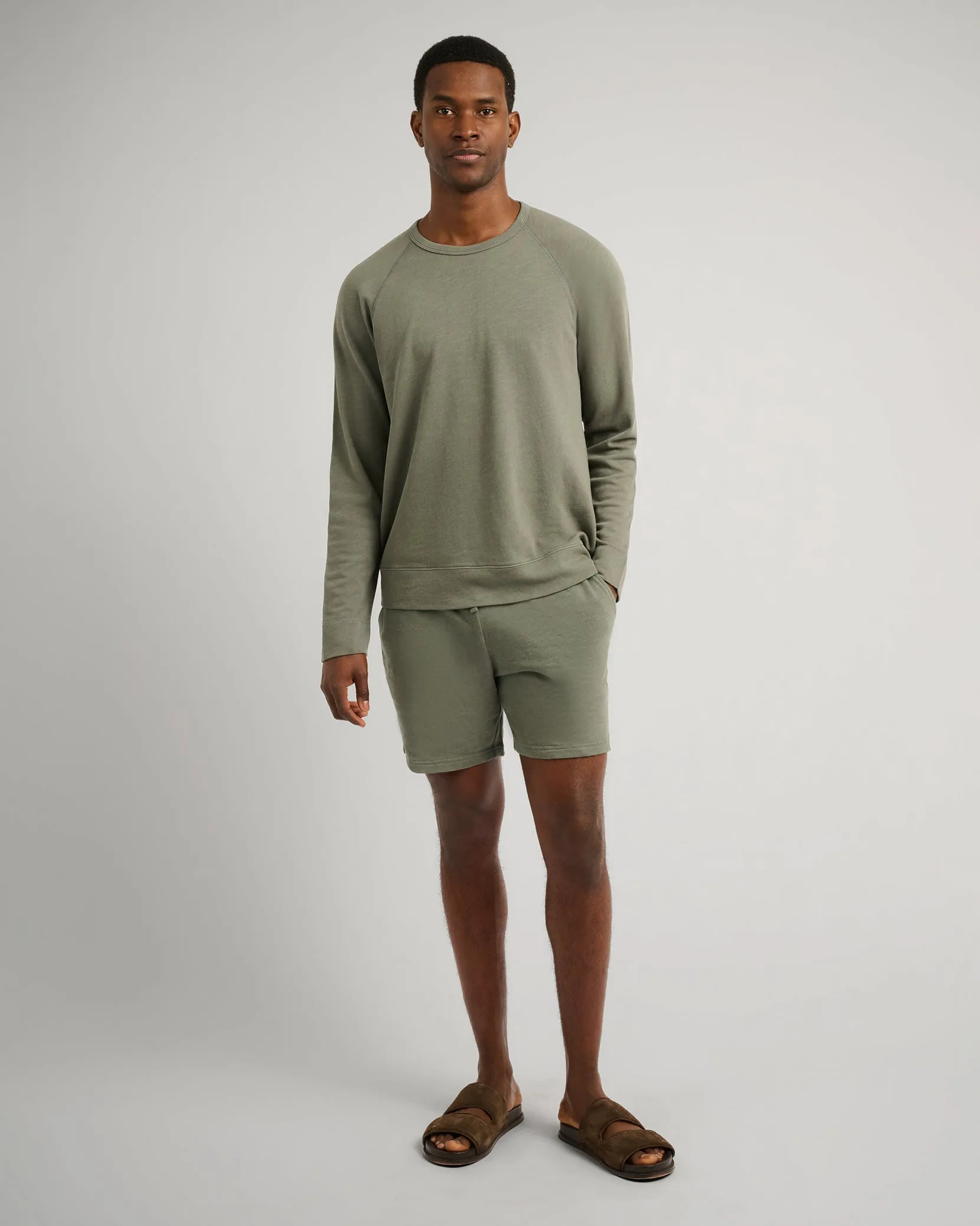 Slub Terry Crewneck Sweater sold by Onia product image thumbnail 3