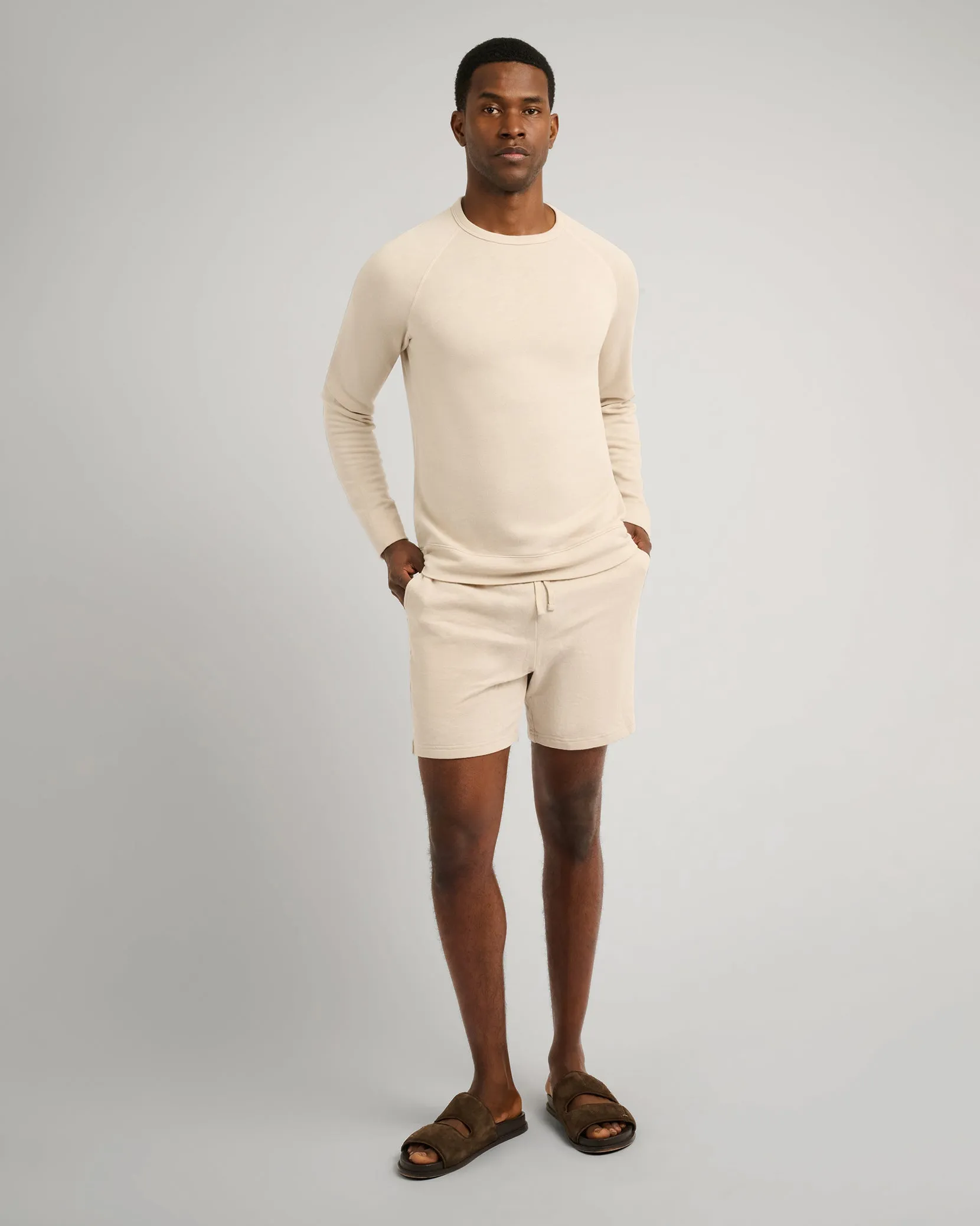 Slub Terry Crewneck Sweater sold by Onia product image thumbnail 3