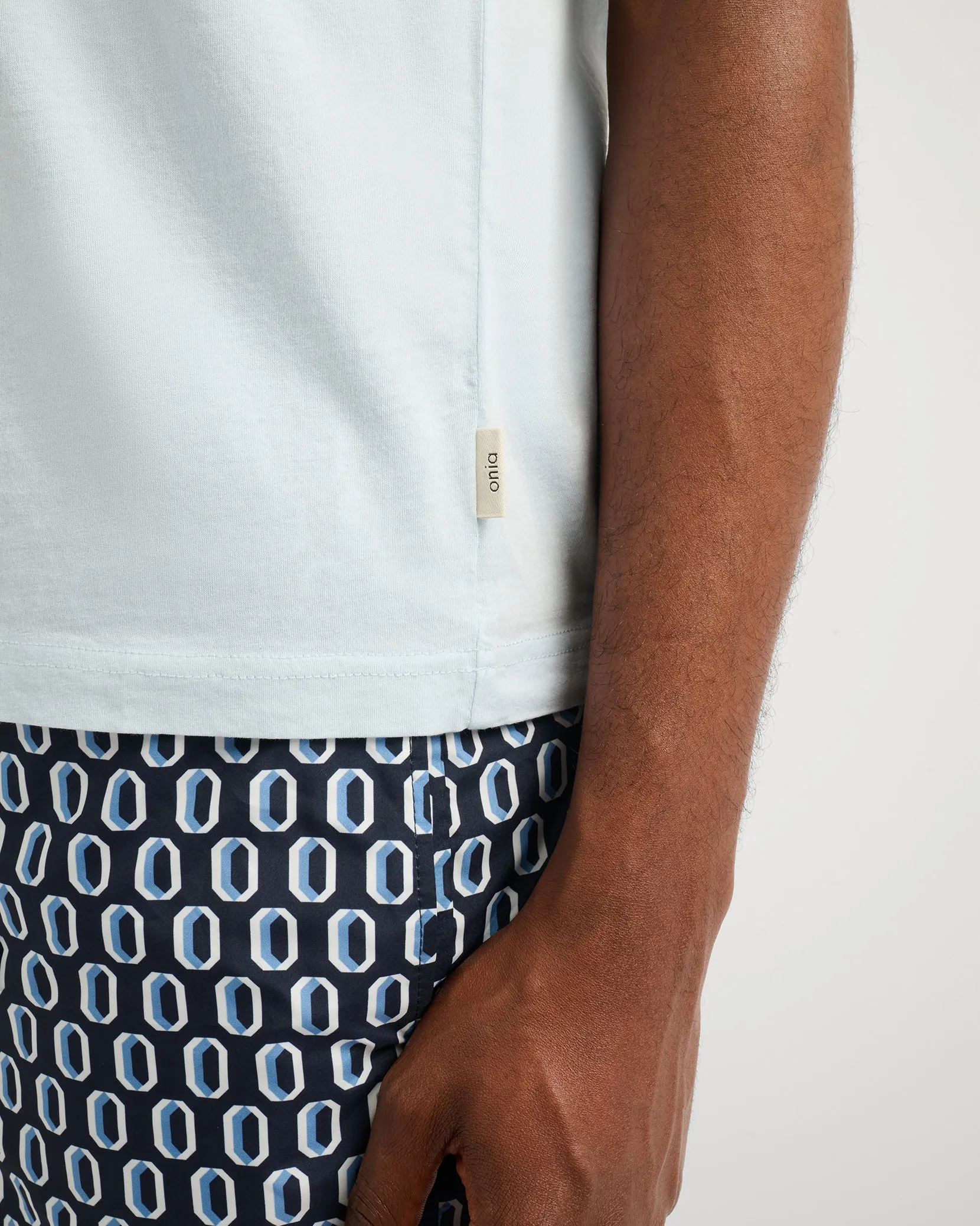 Joey Crewneck Tee sold by Onia product image thumbnail 4