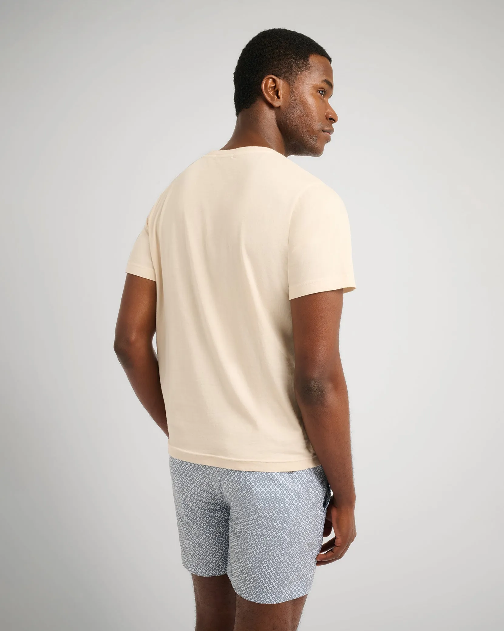 Joey Crewneck Tee sold by Onia product image thumbnail 4