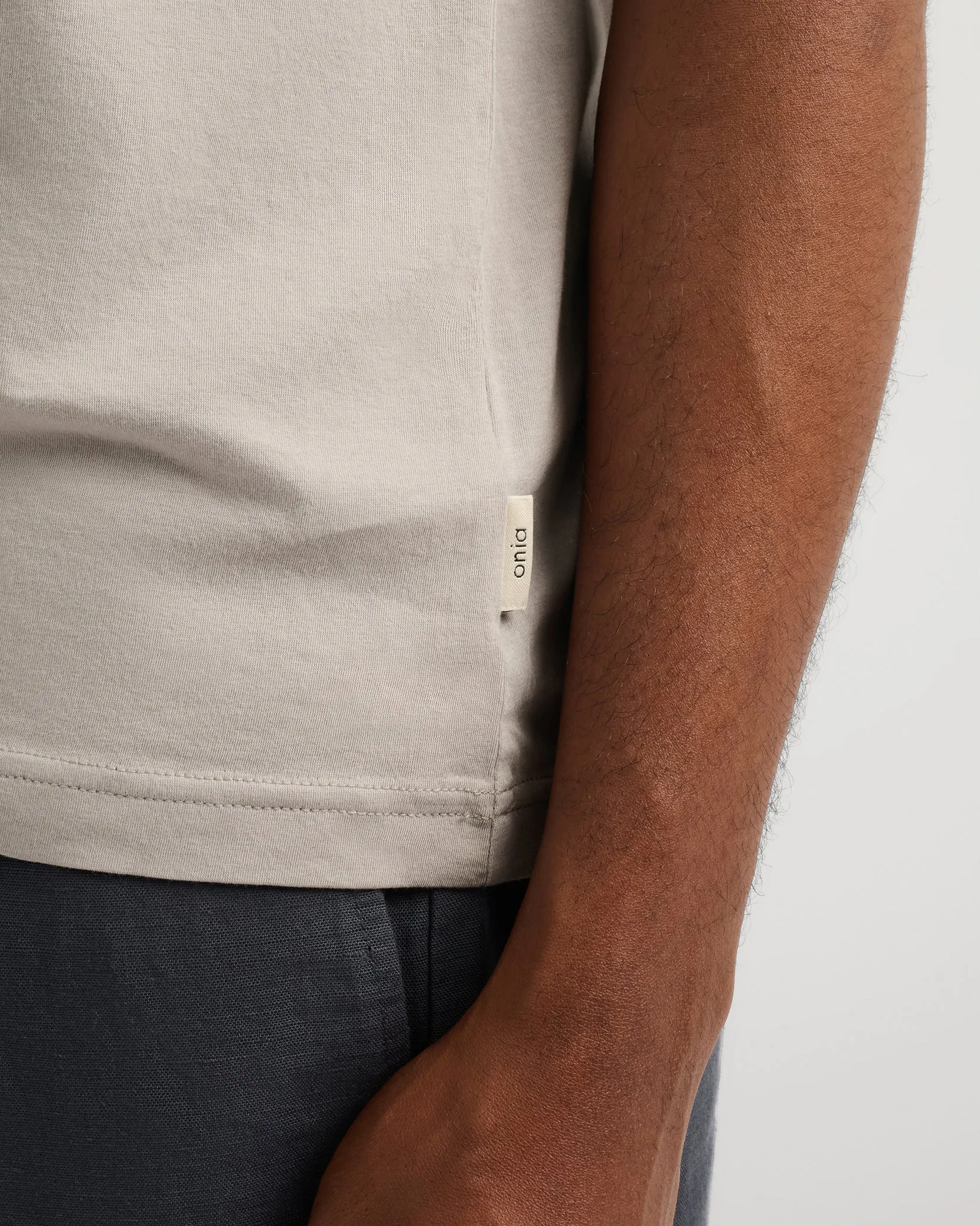 Joey Crewneck Tee sold by Onia product image thumbnail 4